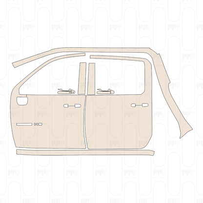 Voorgesneden PPF Chevrolet Silverado HD 2500 HD WT 2022