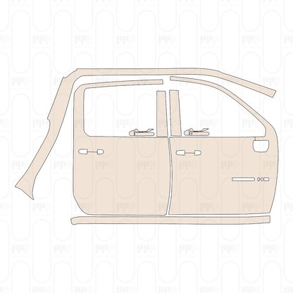 Voorgesneden PPF Chevrolet Silverado HD 2500 HD WT 2022