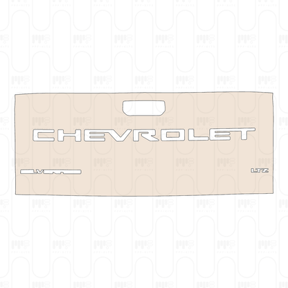 Voorgesneden PPF Chevrolet Silverado HD 2500 HD LTZ 2022