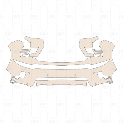 Voorgesneden PPF Chevrolet Silverado HD 2500 HD ZR2 2024