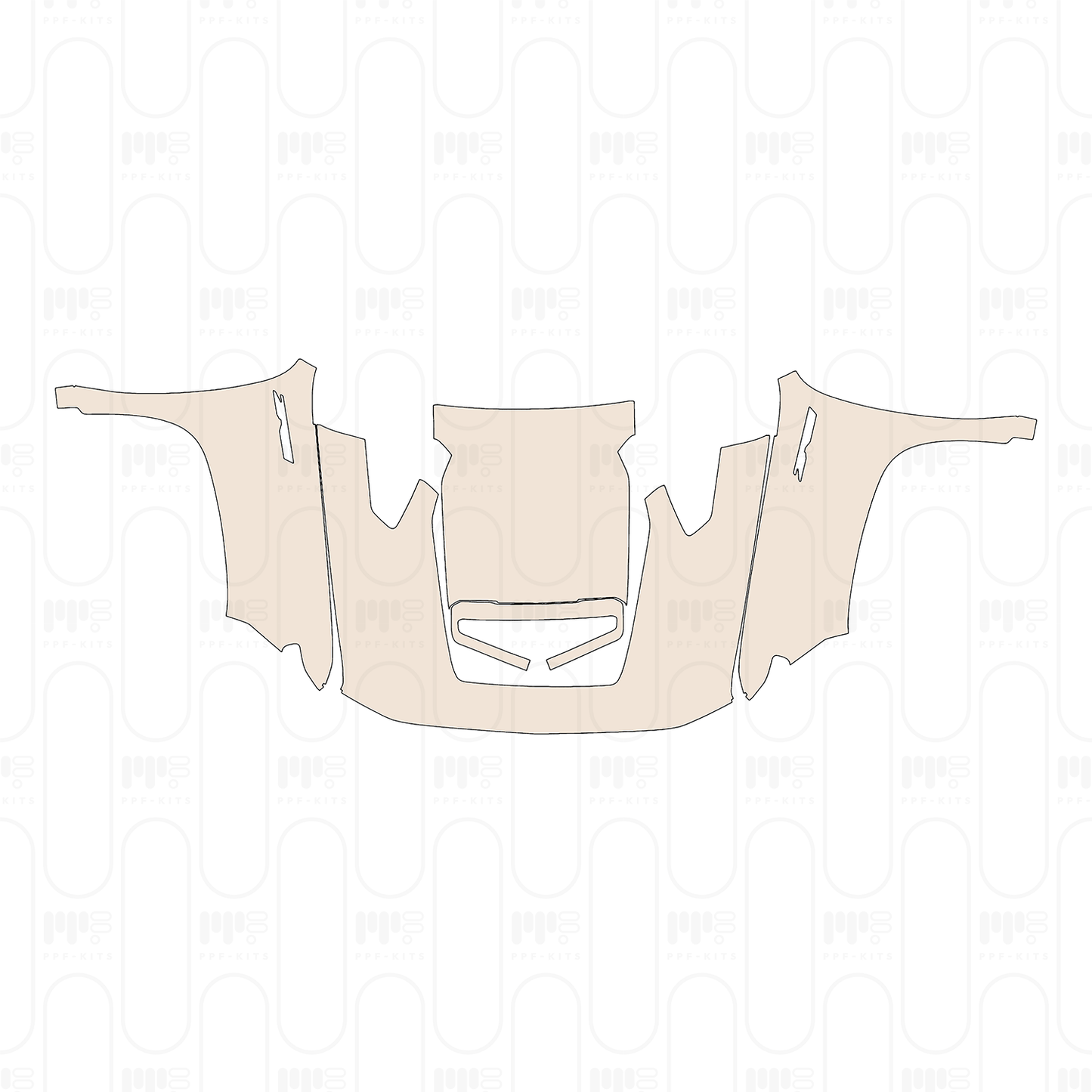 Voorgesneden PPF Chevrolet Silverado HD 2500 HD ZR2 2024