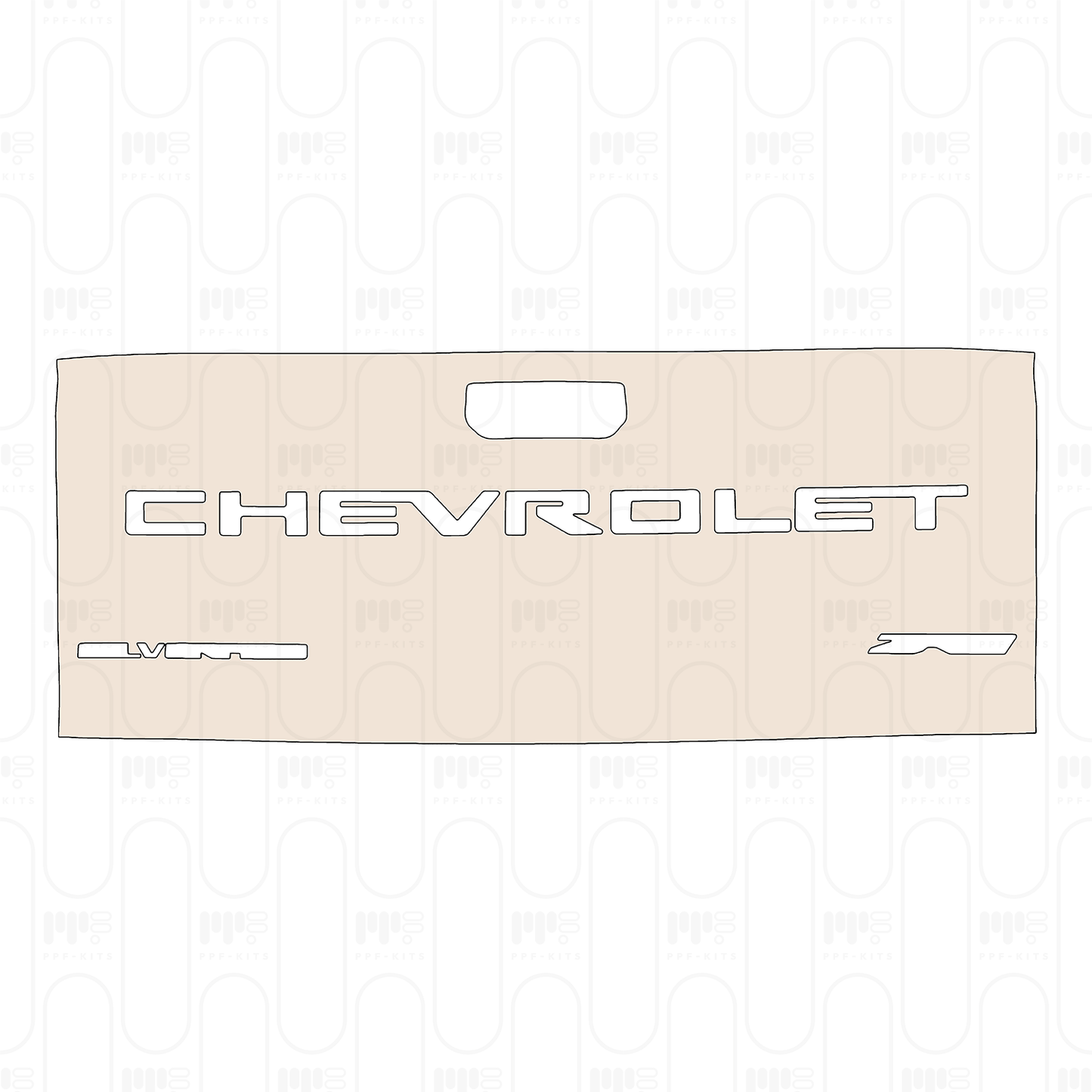 Voorgesneden PPF Chevrolet Silverado HD 2500 HD ZR2 2024