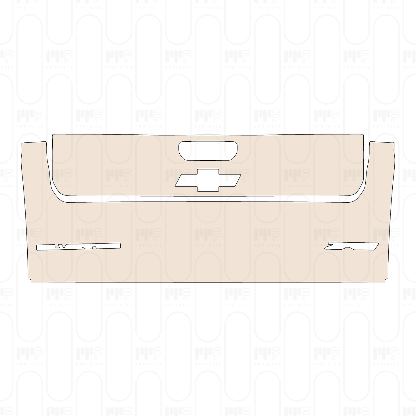 Voorgesneden PPF Chevrolet Silverado HD 2500 HD ZR2 2024