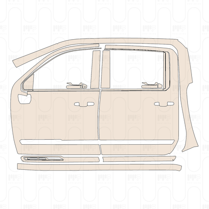 Voorgesneden PPF Chevrolet Silverado HD 2500 HD High Country 2024