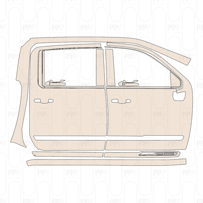 Voorgesneden PPF Chevrolet Silverado HD 2500 HD High Country 2024