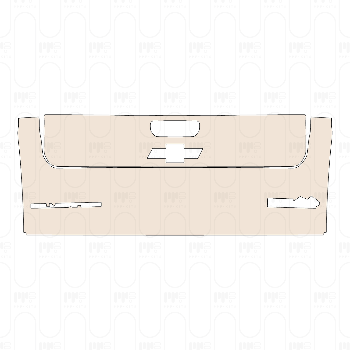 Voorgesneden PPF Chevrolet Silverado HD 2500 HD High Country 2024
