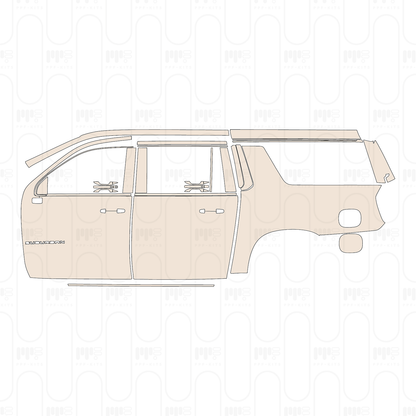 Voorgesneden PPF Chevrolet Suburban LT 2022