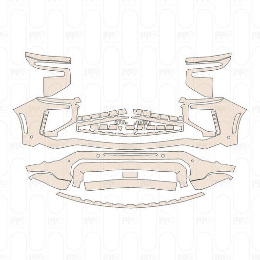 Voorgesneden PPF Chevrolet Tahoe Z71 2025