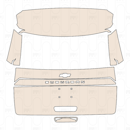 Voorgesneden PPF Chevrolet Suburban Premier 2025