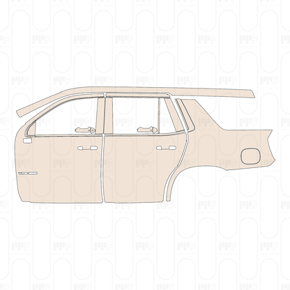 Voorgesneden PPF Chevrolet Tahoe LS 2022