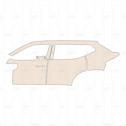 Voorgesneden PPF Dacia Duster 2024