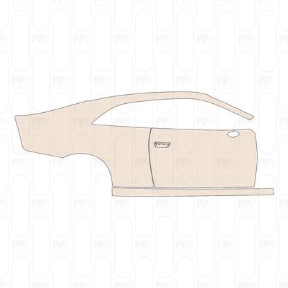 Voorgesneden PPF Dodge Charger Daytona 2-Door Scat Pack 2024