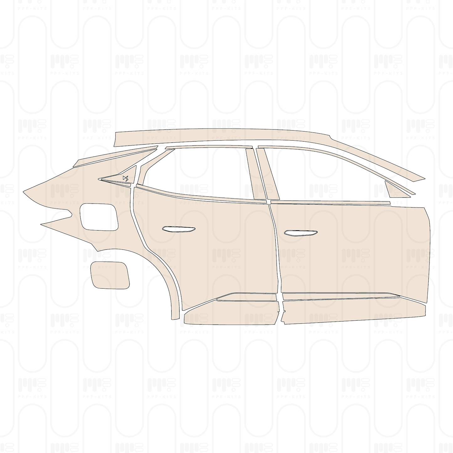 Voorgesneden PPF DS Automobiles DS 4 2023