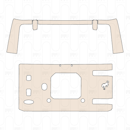 Voorgesneden PPF Ford Bronco 4 Door Badlands 2022