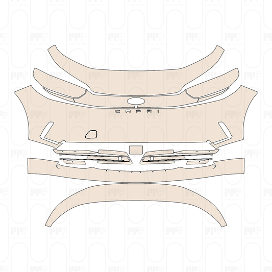 Voorgesneden PPF Ford Capri (EU) Style 2024