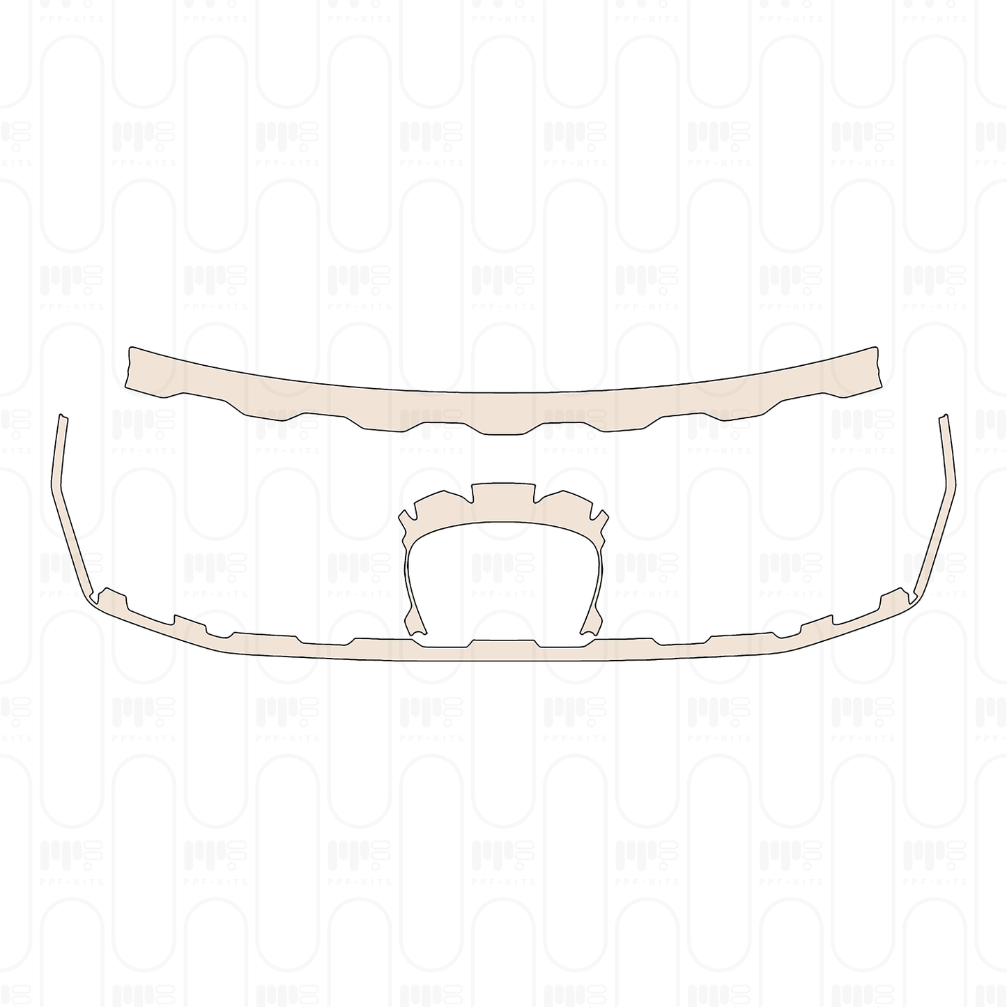 Voorgesneden PPF Ford Explorer (US) Active 2025