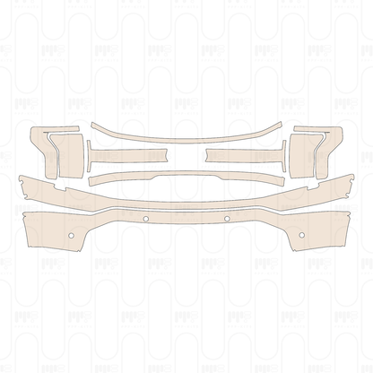Voorgesneden PPF Ford F-150 Lightning Pro 2022