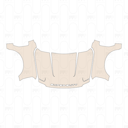 Voorgesneden PPF Ford Super Duty F-350 Crew Cab King Ranch 2023