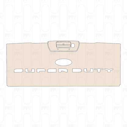 Voorgesneden PPF Ford Super Duty F-250 Crew Cab Lariat 2023
