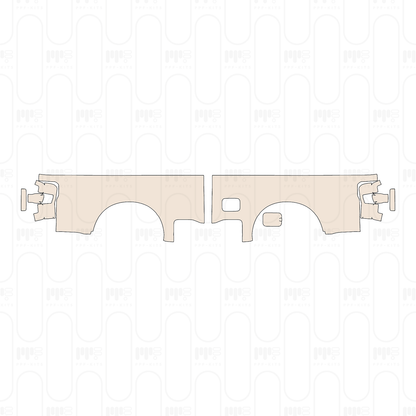 Voorgesneden PPF Ford Super Duty F-250 Crew Cab King Ranch 2023