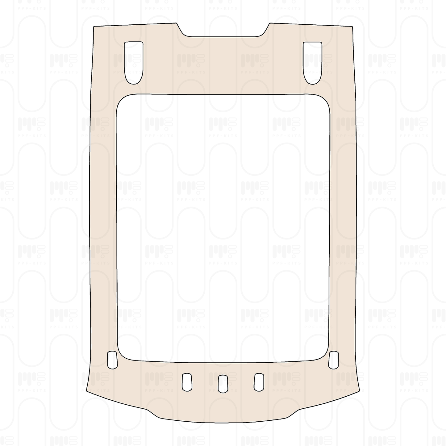 Voorgesneden PPF Ford Super Duty F-450 King Ranch 2023