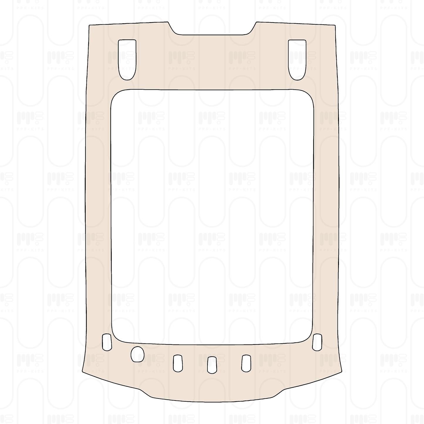 Voorgesneden PPF Ford Super Duty F-450 King Ranch 2023