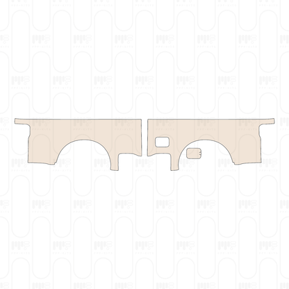 Voorgesneden PPF Ford Super Duty F-250 Crew Cab XLT 2023