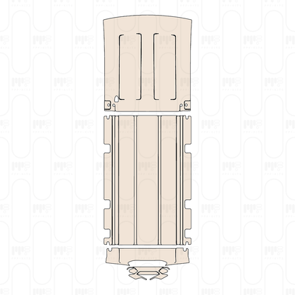 Voorgesneden PPF Ford Transit (US) Medium Roof Long 2022