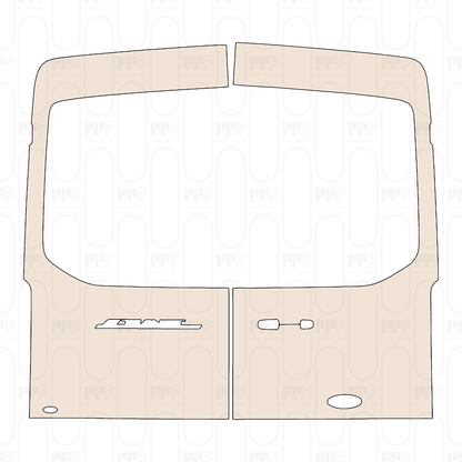 Voorgesneden PPF Ford Transit (US) Medium Roof Long 2022