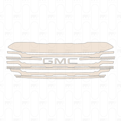 Voorgesneden PPF GMC Sierra 1500 Crew Cab ELEVATION 2022