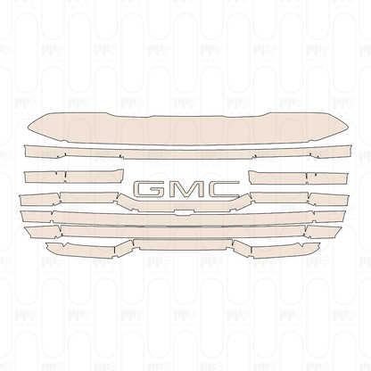 Voorgesneden PPF GMC Sierra 1500 Crew Cab SLT 2022