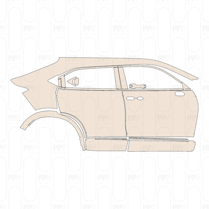 Voorgesneden PPF Honda e:N1 2022