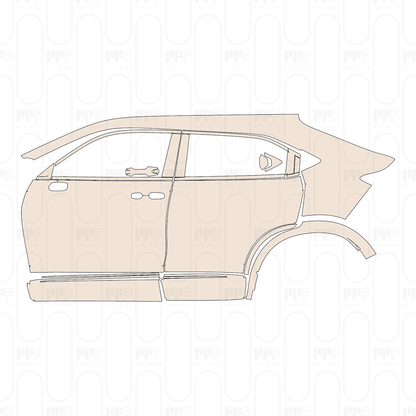 Voorgesneden PPF Honda e:N1 2022
