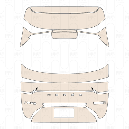 Voorgesneden PPF Honda e:N1 2022