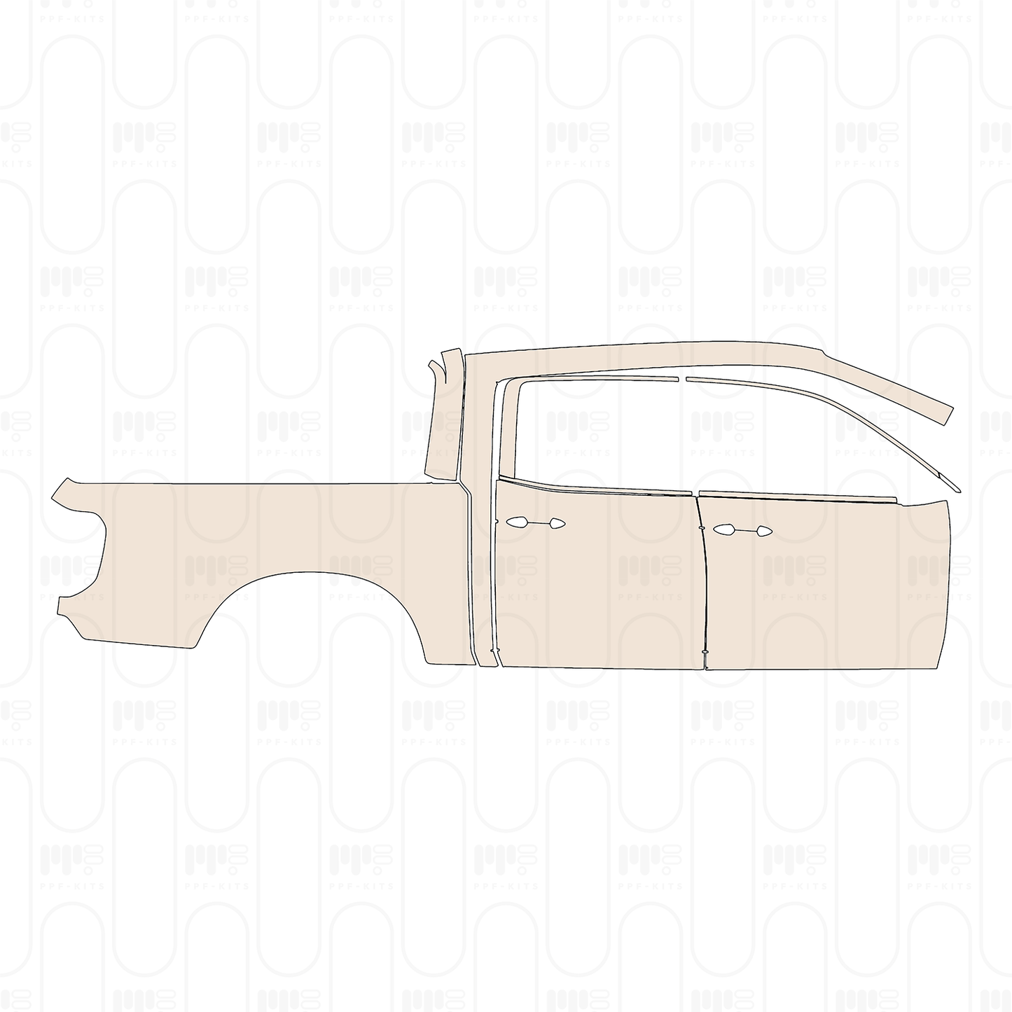 Voorgesneden PPF Honda Ridgeline RLT 2022