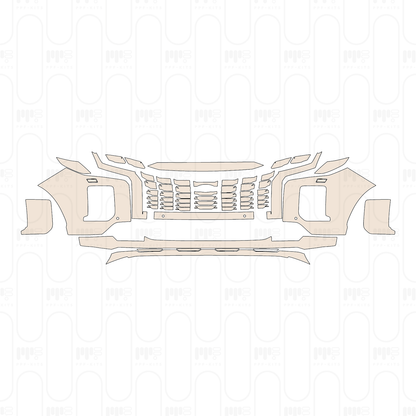 Voorgesneden PPF Hyundai Palisade XRT 2023