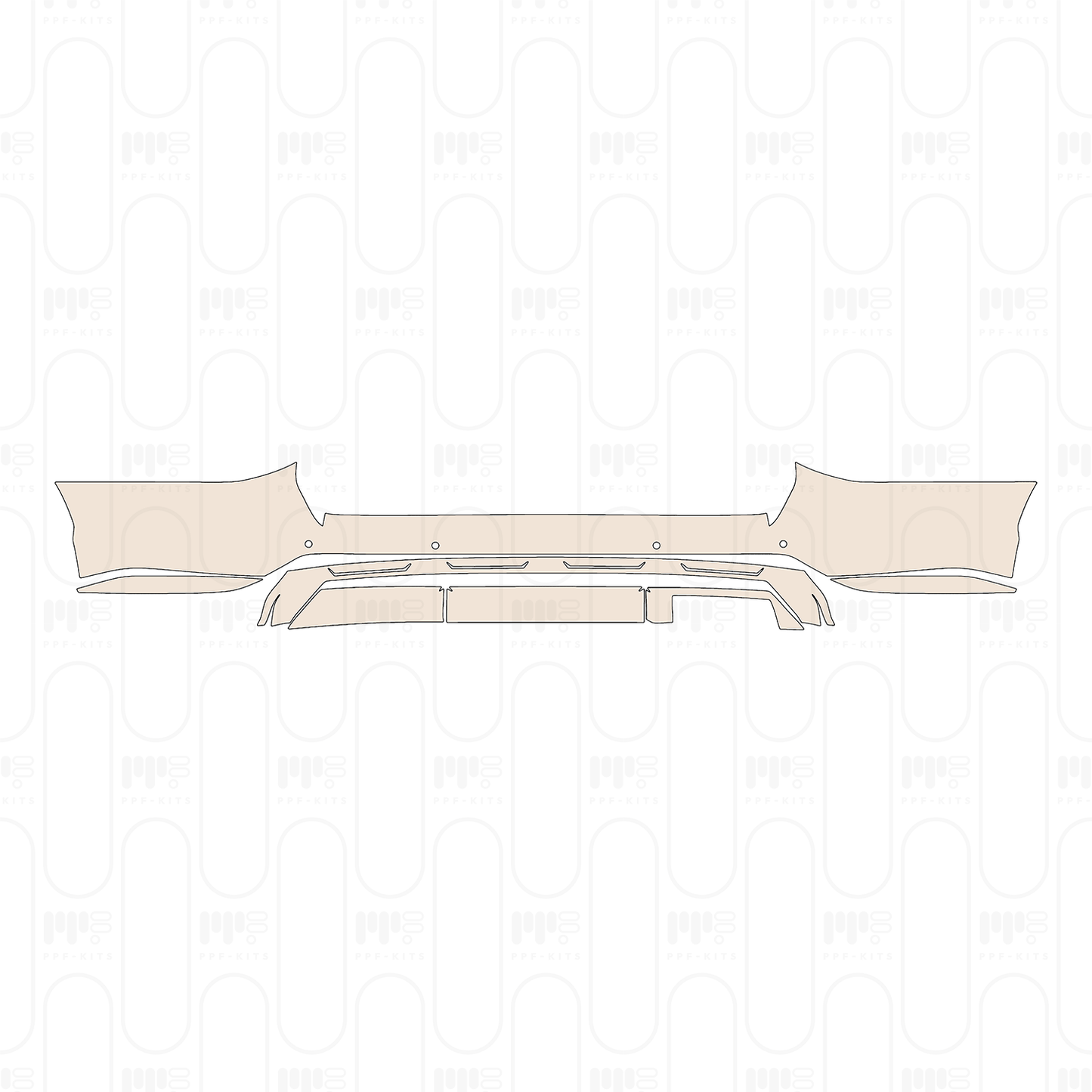 Voorgesneden PPF Hyundai Palisade XRT 2023