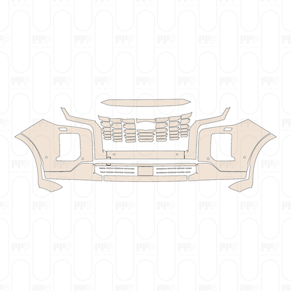 Voorgesneden PPF Hyundai Palisade Calligraphy 2025