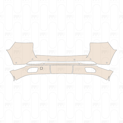 Voorgesneden PPF JEEP Grand Cherokee Grand Cherokee (2-row) Overland 2022