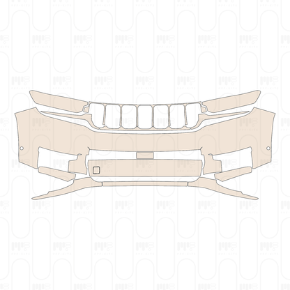 Voorgesneden PPF JEEP Grand Cherokee Grand Cherokee L (3-row) Limited 2022