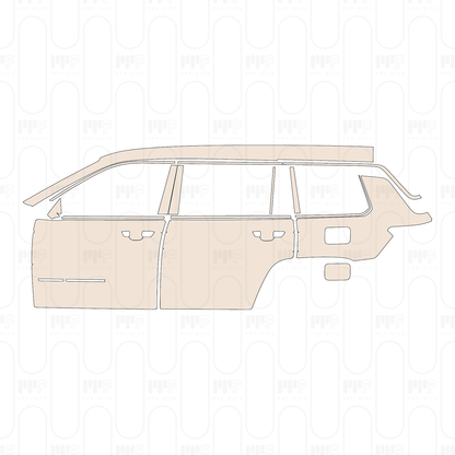 Voorgesneden PPF JEEP Grand Cherokee Grand Cherokee L (3-row) Altitude 2022