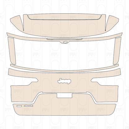 Voorgesneden PPF JEEP Grand Cherokee Grand Cherokee L (3-row) Altitude 2022