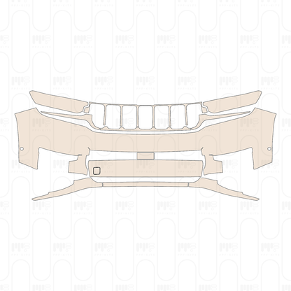 Voorgesneden PPF JEEP Grand Cherokee Grand Cherokee L (3-row) Altitude 2022