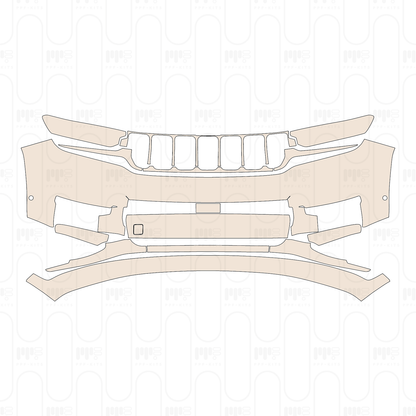 Voorgesneden PPF JEEP Grand Cherokee Grand Cherokee L (3-row) Summit 2022