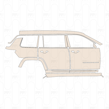 Voorgesneden PPF JEEP Grand Cherokee Grand Cherokee L (3-row) Summit 2022