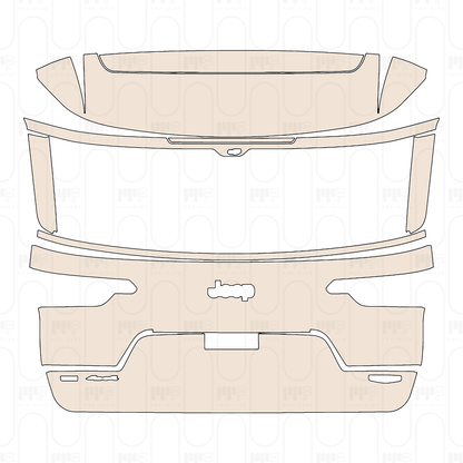 Voorgesneden PPF JEEP Grand Cherokee Grand Cherokee L (3-row) Summit 2022
