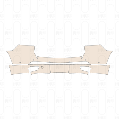 Voorgesneden PPF JEEP Grand Cherokee Grand Cherokee L (3-row) Overland 2022