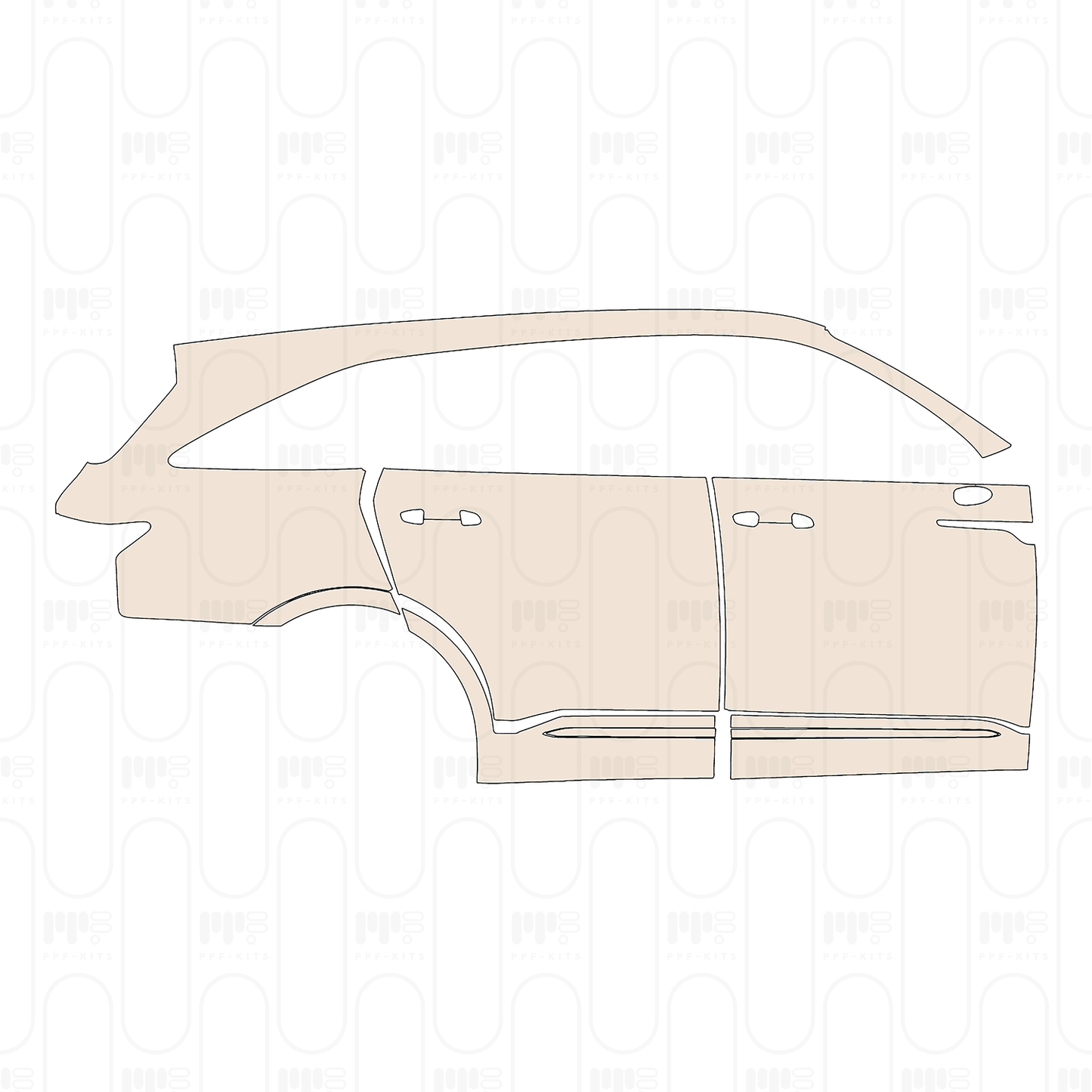 Voorgesneden PPF KIA Sorento EX 2022