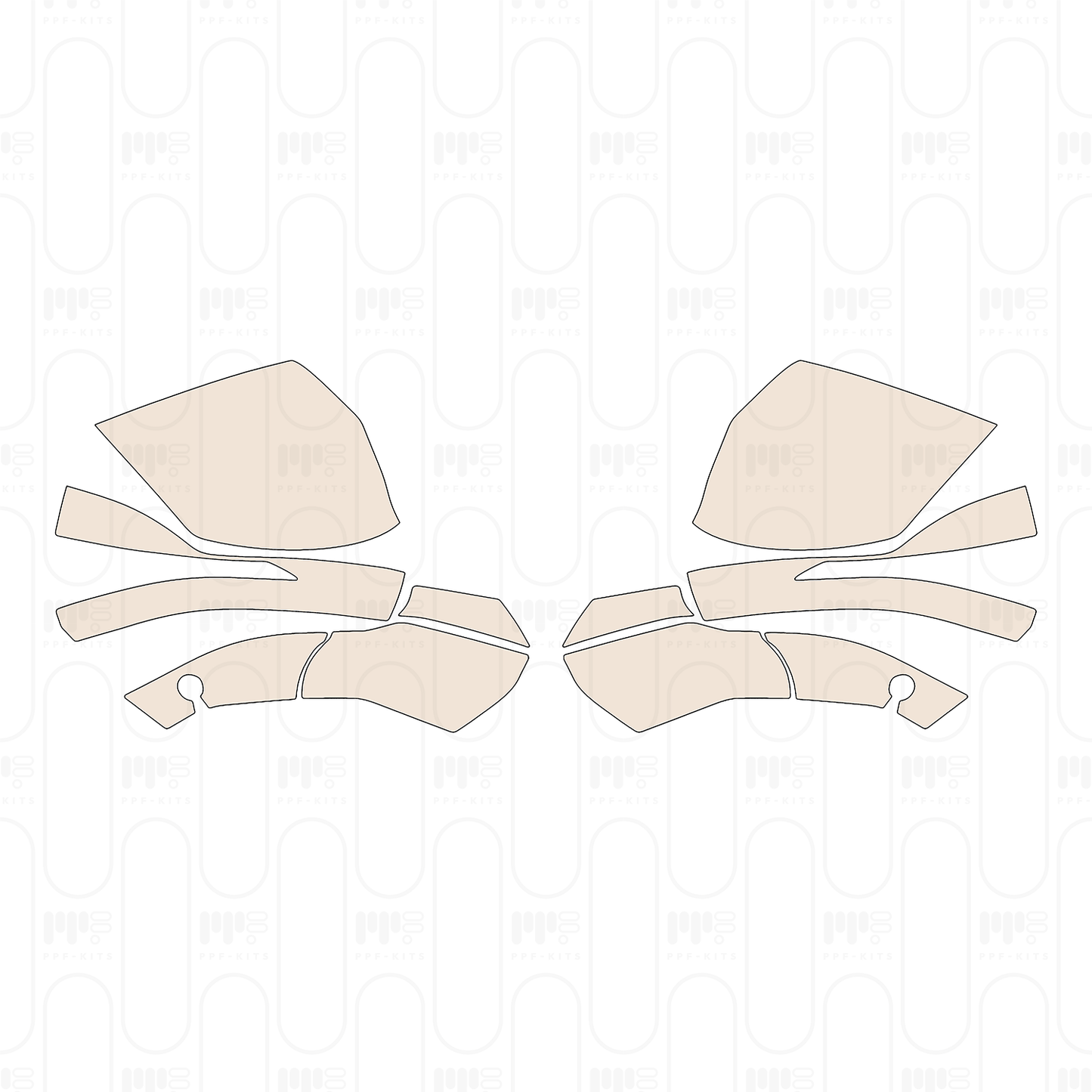 Voorgesneden PPF KIA Sportage (US) X-Pro 2025