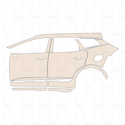 Voorgesneden PPF KIA Sportage (US) X-Pro 2025